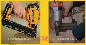 Framing nailer vs finish nailer