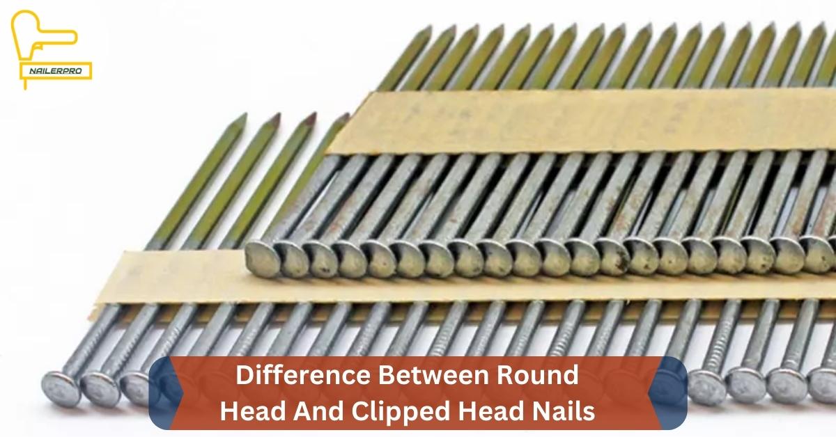 Difference Between Round Head And Clipped Head Nails